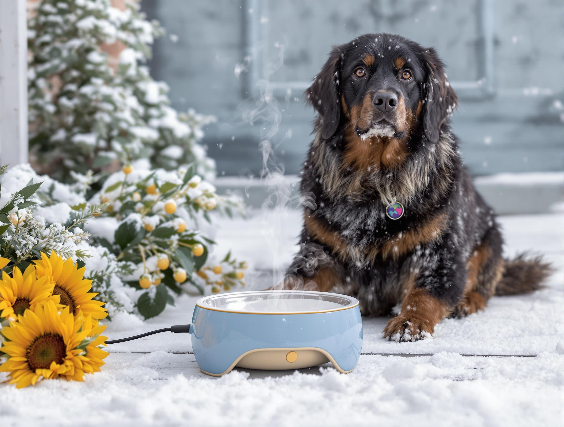 6 ways to keep your Dog’s water from freezing