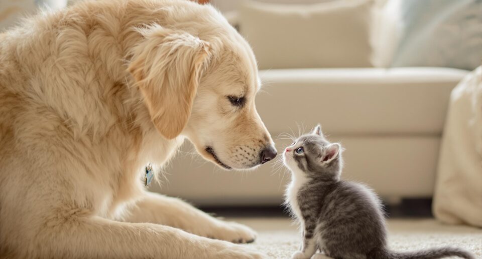 How to Introduce Kittens to Dogs Without Conflict